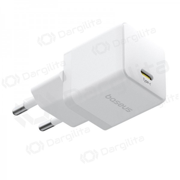 Telefono įkroviklis Baseus Palm 20 W USB-C PD baltas