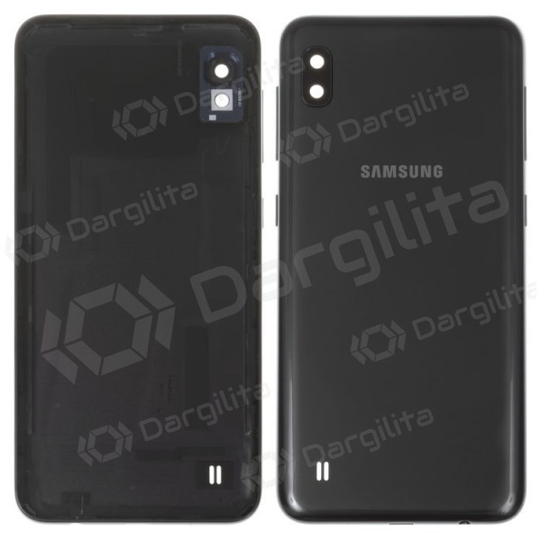 Samsung A105 Galaxy A10 2019 galinis baterijos dangtelis (juodas)
