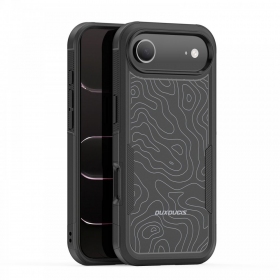 Apple iPhone Air dėklas "Dux Ducis Shld" juodas (Contour Pattern)