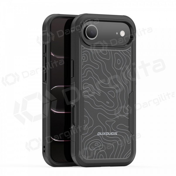 Apple iPhone Air dėklas "Dux Ducis Shld" juodas (Contour Pattern)