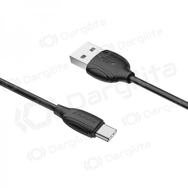 USB-C laidas Borofone BX19 USB-A į USB-C 1 m juodas