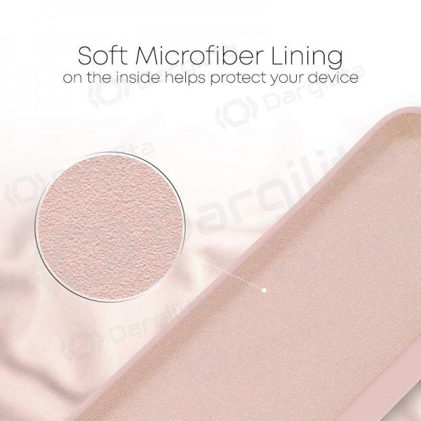Apple iPhone 14 Pro Max dėklas Mercury Goospery "Silicone Case" (rožinio smėlio)