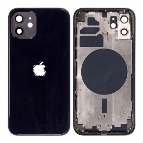 Apple iPhone 12 galinis baterijos dangtelis (juodas) full