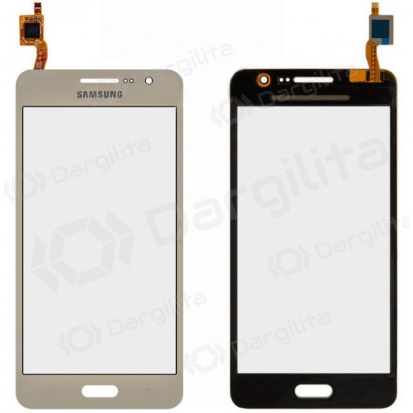 Samsung G531F Galaxy Grand Prime VE lietimui jautrus stikliukas (auksinis)