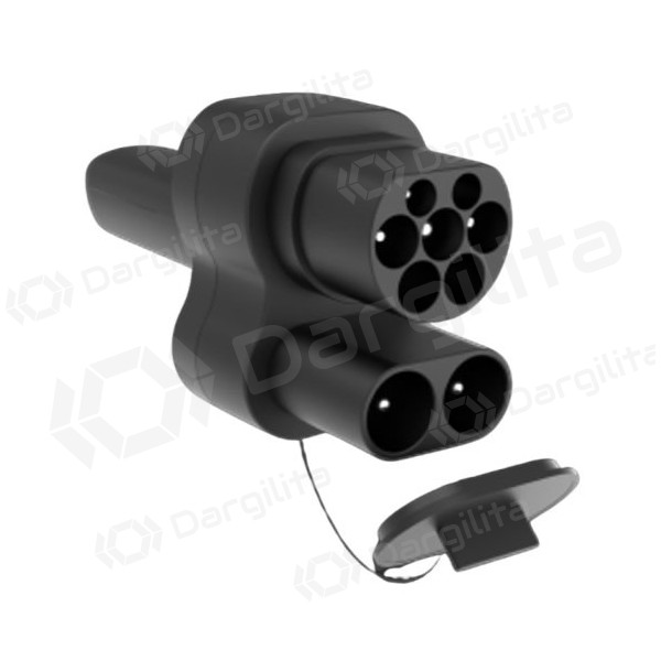 Elektromobilio adapteris CCS2 - NACS (Tesla DC/AC)
