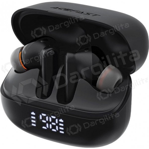 Belaidės ausinės su mikrofonu Acefast W1 Bluetooth 5.4 ANC juodos