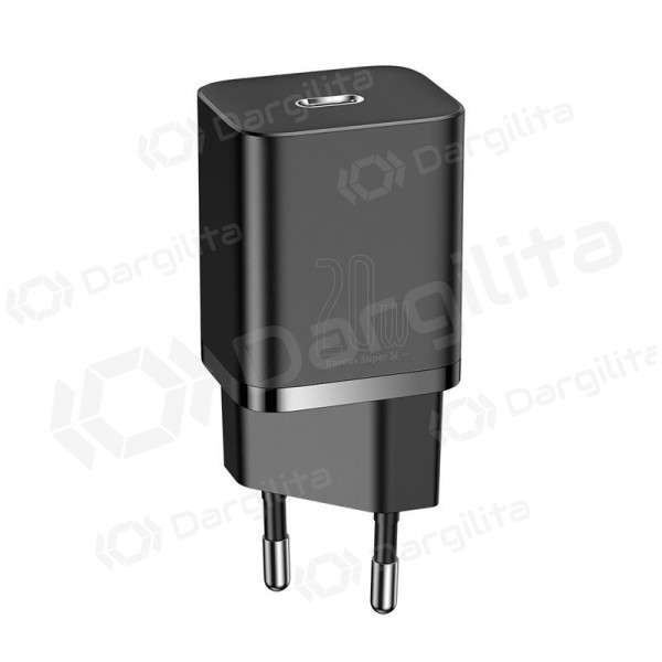 Telefono įkroviklis Baseus Super Si CCSUP-B01 20 W USB-C juodas