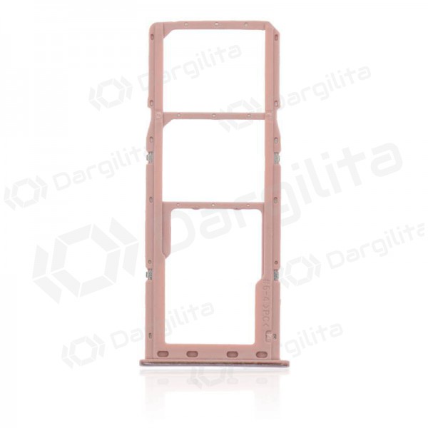 Samsung A715 Galaxy A71 2020 SIM kortelės laikiklis (rožinis)