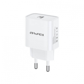 Telefono įkroviklis Awei PD61-EU 20 W USB-C baltas