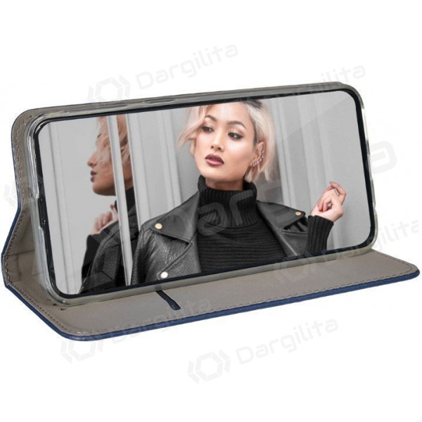 Samsung Galaxy S25 FE dėklas "Smart Magnetic" (tamsiai mėlynas)