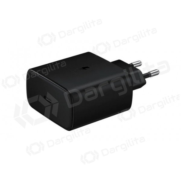 Telefono įkroviklis Samsung EP-TA845 45 W USB-C Super Fast Charging juodas