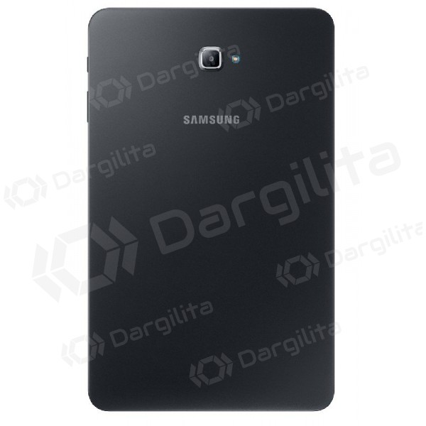 Samsung T580 Galaxy Tab A 10.1 (2016) galinis baterijos dangtelis (juodas) (naudotas grade A, originalus)