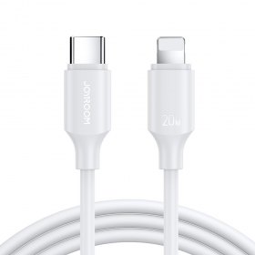 Lightning laidas Joyroom S-CL020A9 USB-C į Lightning 1 m 20 W baltas