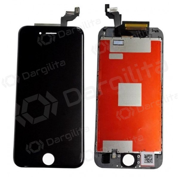 Apple iPhone 6S LCD ekranas su liečiamu stikliuku (juodas) (aukšta kokybė)