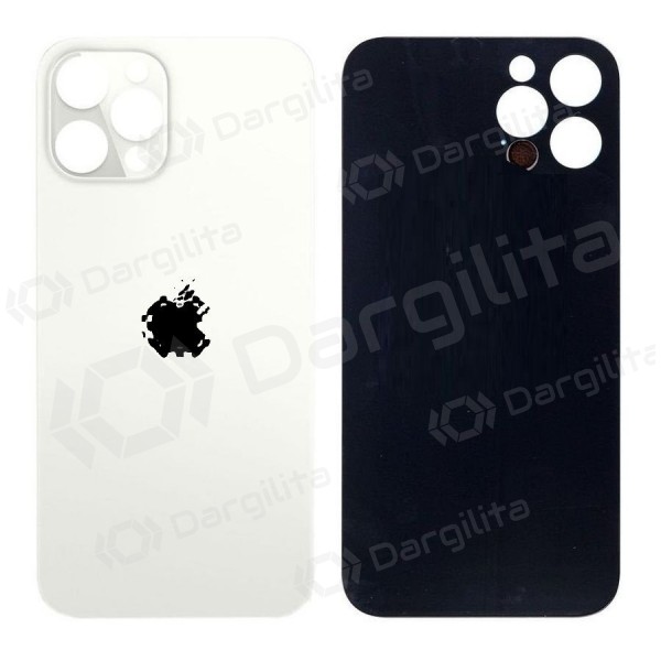 Apple iPhone 12 Pro Max galinis dangtelis (sidabrinis)