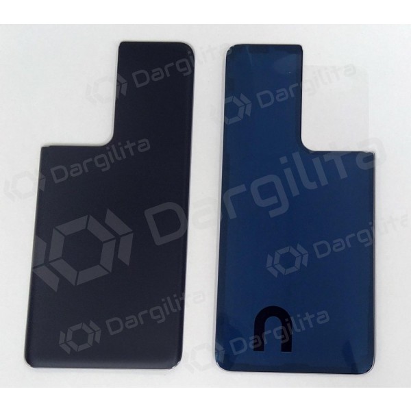 Samsung G998 Galaxy S21 Ultra 5G galinis baterijos dangtelis juodas (Phantom Black) Samsung G998 Galaxy S21 Ultra 5G galinis baterijos dangtelis juodas (Phantom Black)