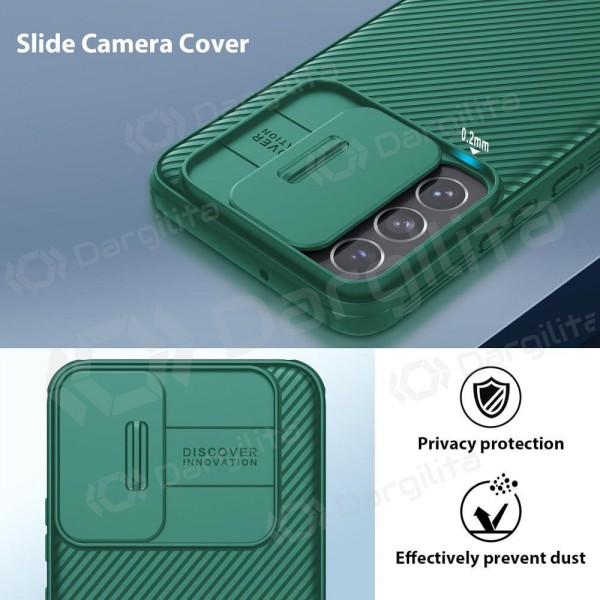 Samsung Galaxy S24 Ultra dėklas „Nillkin CamShield Pro“ (žalias)