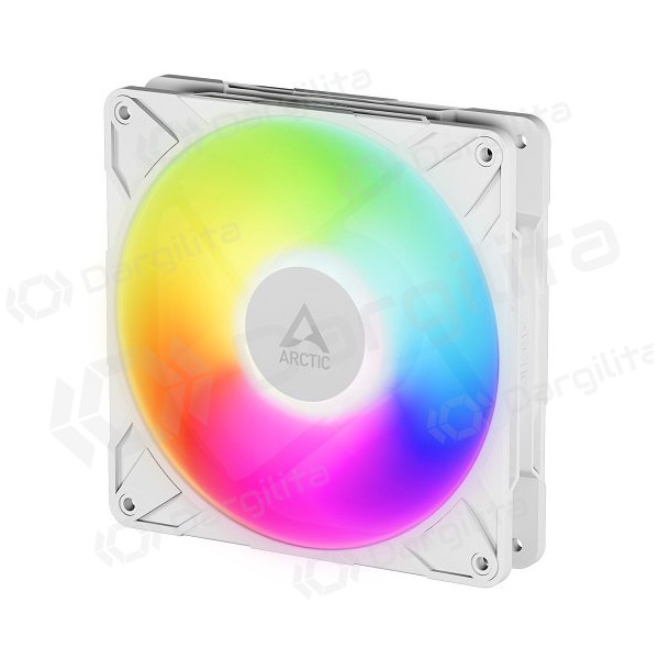 ARCTIC P14 PRO PWM PST A-RGB korpuso ventiliatorius, 4-pin, 140mm, baltas