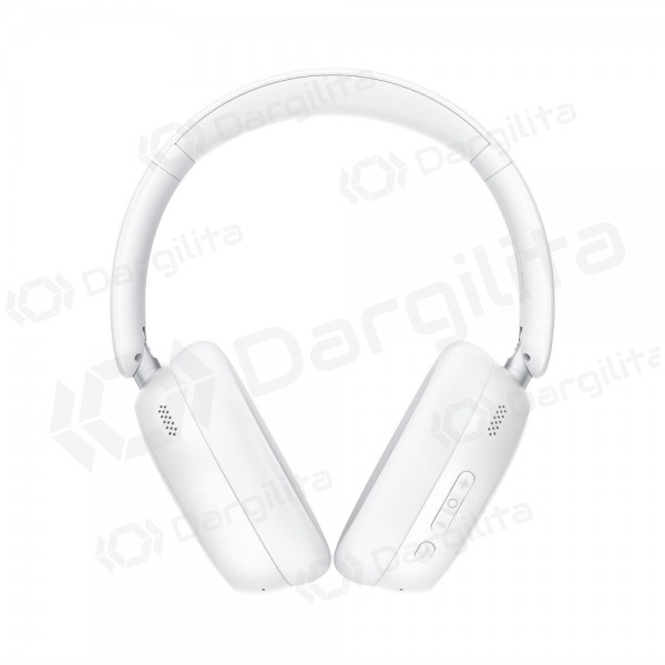 Belaidės ausinės su mikrofonu Acefast H12 Hybrid ANC Bluetooth baltos