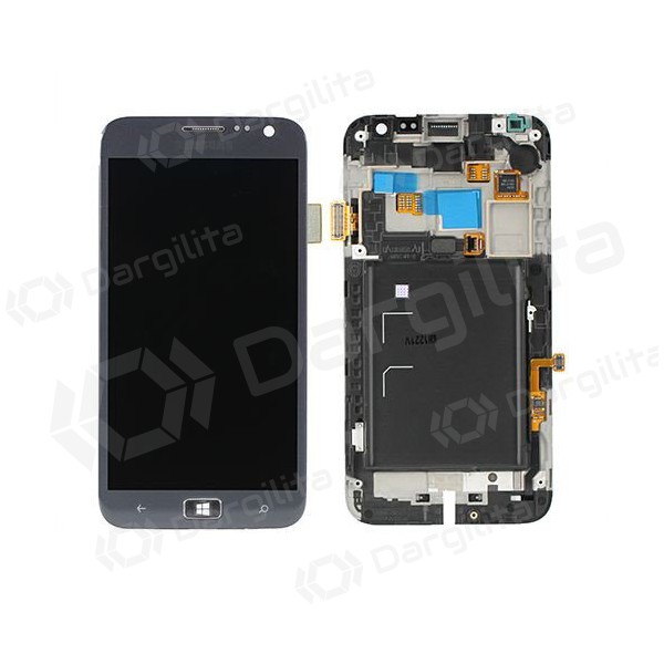 Samsung i8750 Aktiv S ekranas (pilkas) (su rėmeliu) (service pack) (originalus)