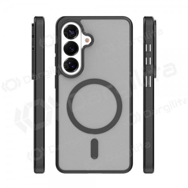 Samsung Galaxy A16 dėklas "Matte MagSafe" (juodas)