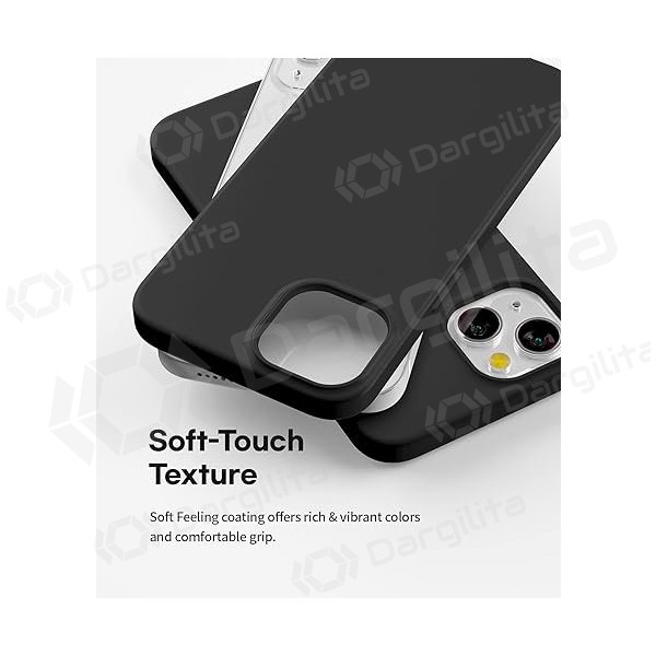 Apple iPhone XR dėklas "Mercury Soft Feeling" (juodas) Apple iPhone XR dėklas "Mercury Soft Feeling" (juodas)