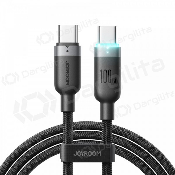 USB-C laidas Joyroom S-A63 USB-C į USB-C 1.2 m 100 W juodas
