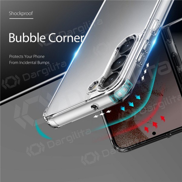 Samsung F721 Z Flip4 5G dėklas "Dux Ducis Clin" (skaidrus)