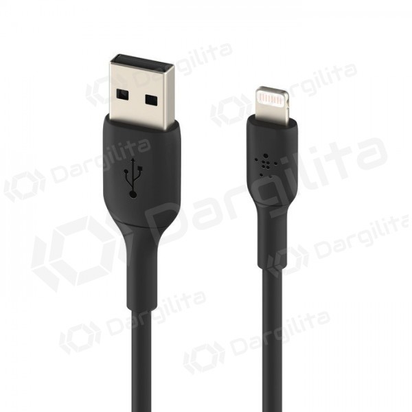 Lightning laidas Belkin Boost Charge USB-A į Lightning 1 m juodas