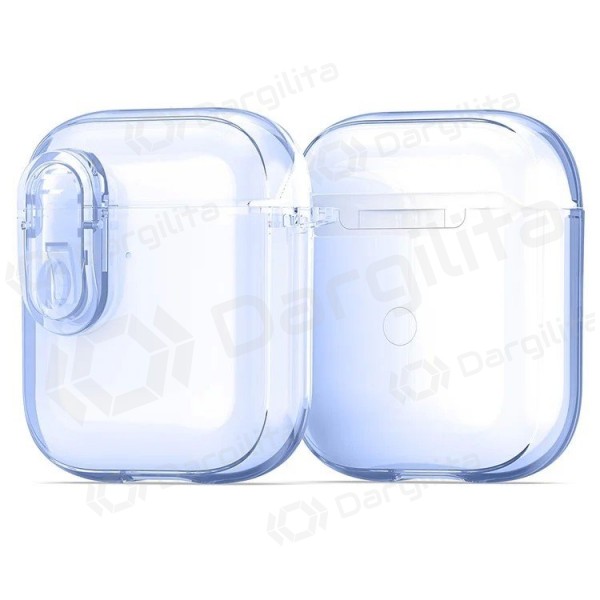 AirPods dėklas Dux Ducis PECL Apple AirPods 1/2 mėlynas