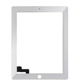 Apple iPad 2 lietimui jautrus stikliukas (baltas)