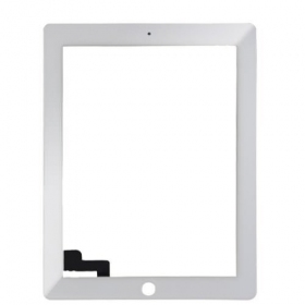 Apple iPad 2 lietimui jautrus stikliukas (baltas)