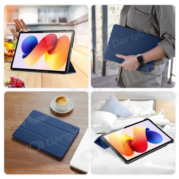 Xiaomi Redmi Pad Pro 12.1, Redmi Pad 2 Pro 12.1 dėklas "Dux Ducis Domo" (tamsiai mėlynas)