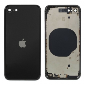 Apple iPhone SE 2020 galinis baterijos dangtelis (juodas) full