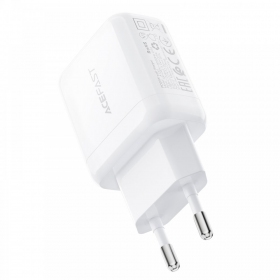 Telefono įkroviklis Acefast A130 20 W USB-C PD QC baltas