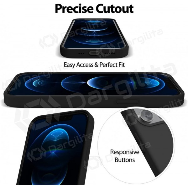 Samsung Galaxy A37 dėklas Mercury "Pure Magsafe Silicon Case" (juodas)