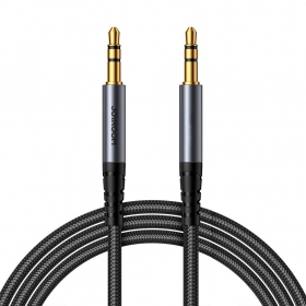 Audio laidas Joyroom SY-A08 3.5 mm į 3.5 mm 1.2 m juodas