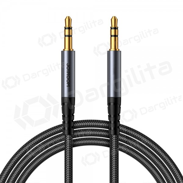 Audio laidas Joyroom SY-A08 3.5 mm į 3.5 mm 1.2 m juodas