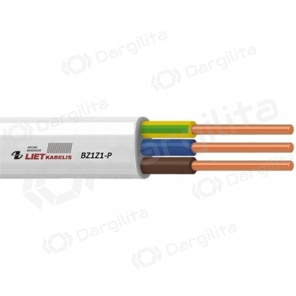 Lankstus kabelis Lietkabelis BZ1Z1-P 3x2.5 mm² XLPE LSZH 100 m ritė