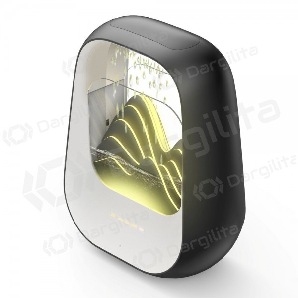 Relaksacinis Bluetooth garsiakalbis su RGB apšvietimu Relaxing Rain juodas