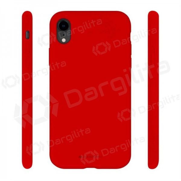Samsung A135 Galaxy A13 4G dėklas Mercury Goospery "Silicone Case" (raudonas)