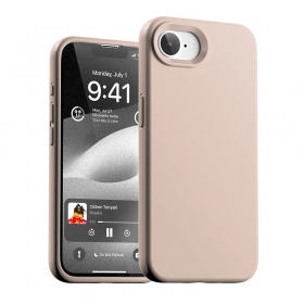 Apple iPhone 16e, 17e dėklas Mercury "Pure Magsafe Silicon Case" (raudonas)