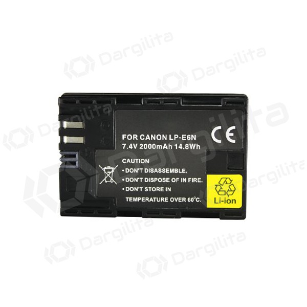 CANON LP-E6N 2500mAh foto baterija / akumuliatorius