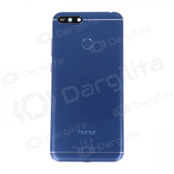 Huawei Honor 7A galinis baterijos dangtelis (mėlynas) (naudotas grade A, originalus)