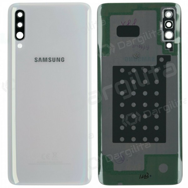 Samsung A705 Galaxy A70 2019 galinis baterijos dangtelis (baltas) (naudotas grade C, originalus)