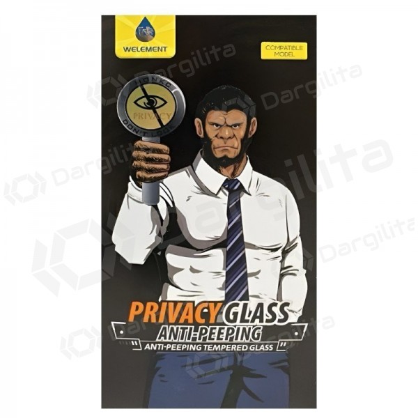 Samsung Galaxy S24+ apsauginis stiklas "ESD Anti-Static Privacy"