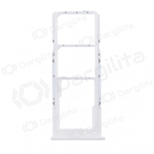 Samsung Galaxy A125 A12 / A127 A12S SIM kortelės laikiklis (baltas) (service pack) (originalus)