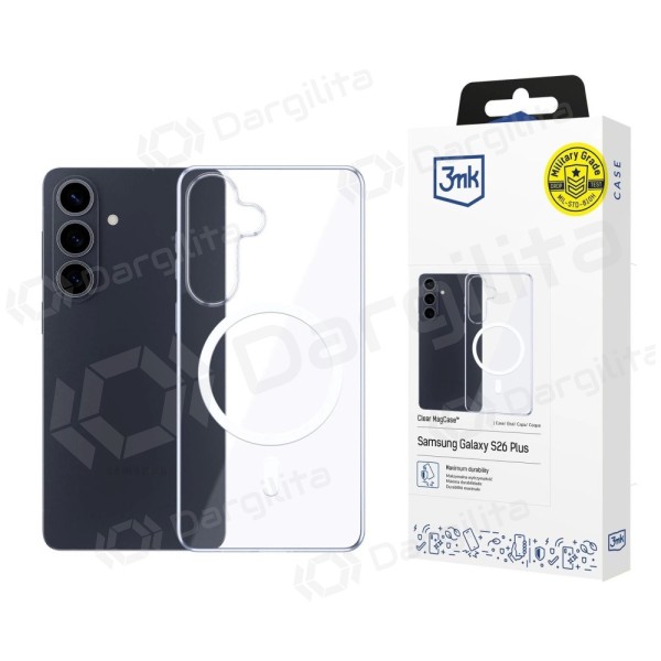 Samsung Galaxy S26 dėklas "3MK Clear MagCase"