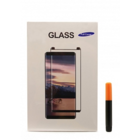 Samsung S916 Galaxy S23 Plus 5G ekrano apsauginis grūdintas stiklas M1 "5D UV Glue"