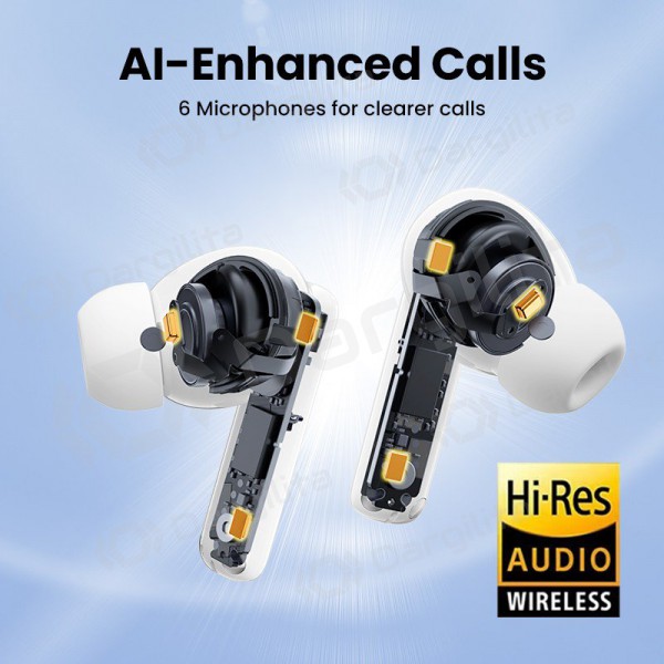 Belaidės ausinės Ugreen WS200 HiTune T6 Active Noise-Cancelling Earbuds Belaidės ausinės Ugreen WS200 HiTune T6 Active Noise-Cancelling Earbuds